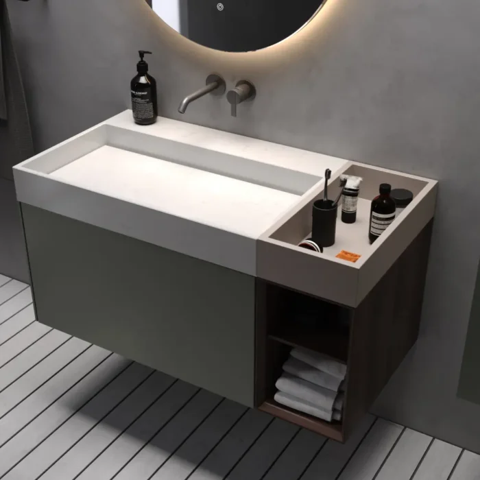 Smart Verona 105 cm Banyo Dolabı - VERONA-105 - Banyo Dolapları - 1