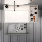 Smart Verona 105 cm Banyo Dolabı - VERONA-105 - Banyo Dolapları - 2