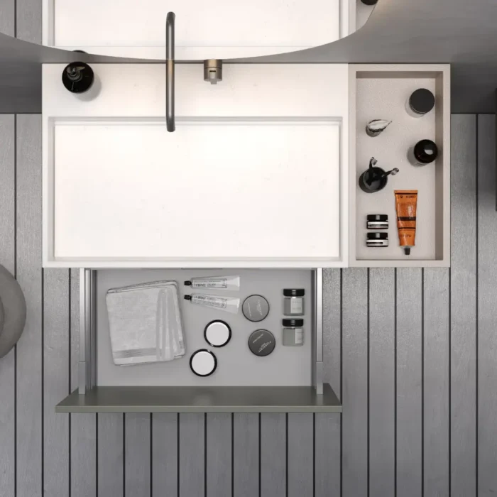 Smart Verona 105 cm Banyo Dolabı - VERONA-105 - Banyo Dolapları - 2