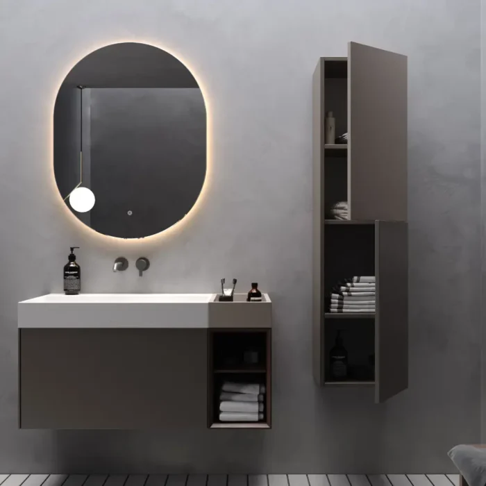 Smart Verona 105 cm Banyo Dolabı - VERONA-105 - Banyo Dolapları - 3
