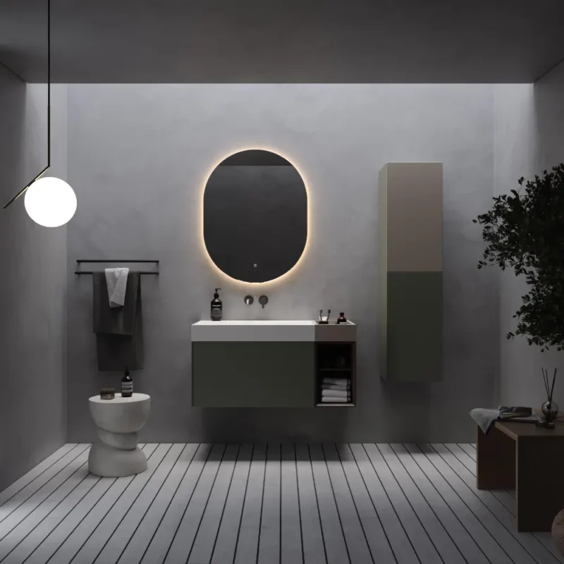 Smart Verona 105 cm Banyo Dolabı - VERONA-105 - Banyo Dolapları