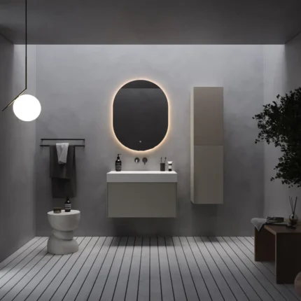 Smart Verona 80 cm Banyo Dolabı - VERONA-80 - Banyo Dolapları