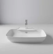 Creavit Ruby Tezgah Üzeri Lavabo 60x43 cm RB061-00MB42E-0000 - RB061-00MB42E-0000 - Tezgah Üstü Lavabo
