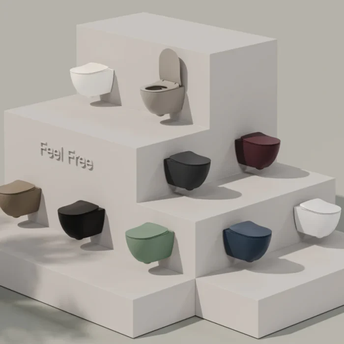 Creavit Duck Duroplast Yavaş Kapanan Klozet Kapağı Beyaz KC0903.02.0000E - KC0903.02.0000E - Klozet Kapağı - 3