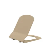 Creavit Elegant Duroplast Yavaş Kapanan Klozet Kapağı Mat Cappuccino KC1103.01.0800E - KC1103.01.0800E - Klozet Kapağı
