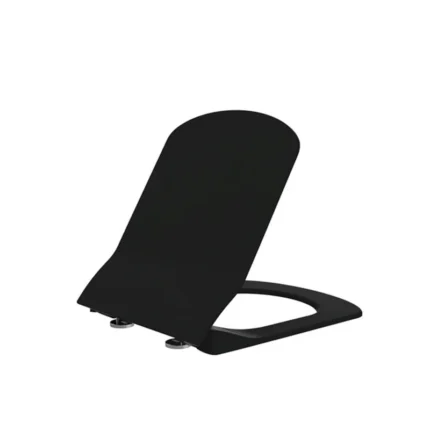 Creavit Elegant Duroplast Yavaş Kapanan Kömür Karası Klozet Kapağı KC1103.01.2100E - KC1103.01.2100E - Klozet Kapağı