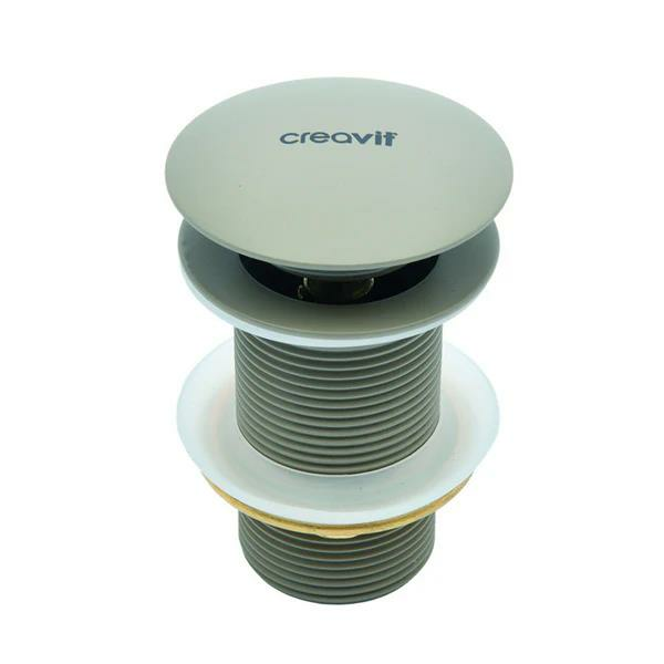 Creavit Lavabo Sifon Başlığı Pop-up Taşmasız Mat Cappuccino SFU.SF030.CCM Creavit Lavabo Sifon Başlığı Pop-up Taşmasız Mat Cappuccino SFU.SF030.CCM