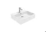 Creavit Next Tezgah Üstü Kare Lavabo 60 cm Nx260-00CB00E-0000 - NX260-00CB00E-0000 - Tezgah Üstü Lavabo - 1
