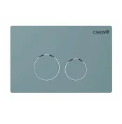 Creavit Terra Mat Gri Boyalı Kumanda Paneli GP9002.00 - GP9002.00 - Kumanda Panelleri (Gömme Rezervuar Butonları)