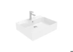 Creavit Volga Tezgah Üstü Kare Lavabo 60cm Vx260-00CB00E-0000 - VX260-00CB00E-0000 - Tezgah Üstü Lavabo