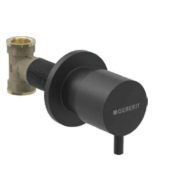 Geberit Ankastre Stop Valf Mat Siyah 616.004.14.1 - 616.004.14.1 - Stop Valf