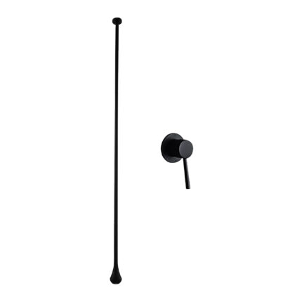 Acar Black Tavandan Çıkışlı Lavabo Bataryası