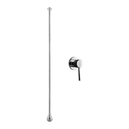 Acar Tavandan Çıkışlı Krom Ankastre Lavabo Bataryası