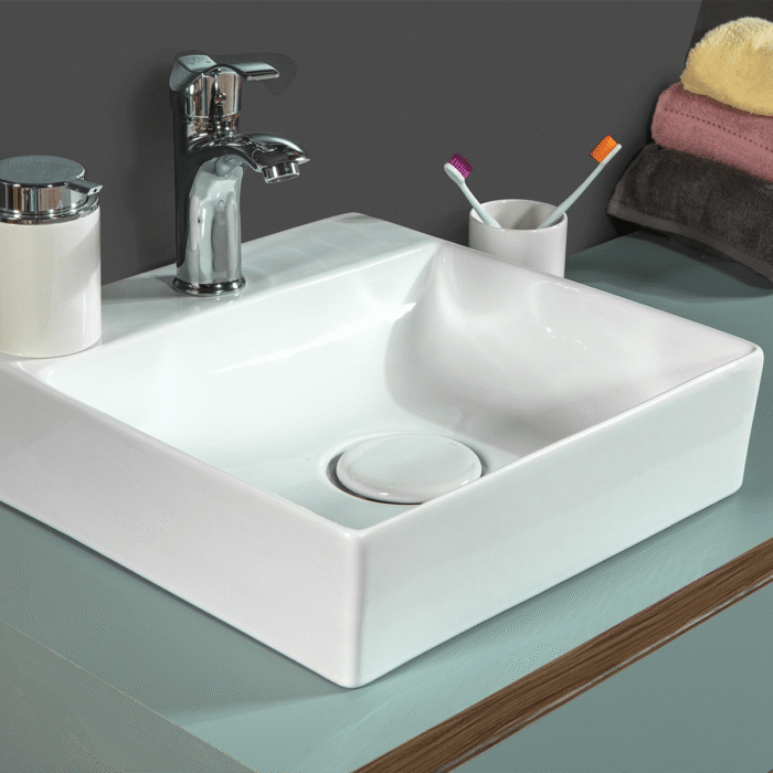 Bagnora Sharp 120 cm Nil Yeşili Banyo Dolabı