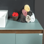 Bagnora Sharp 120 cm Nil Yeşili Banyo Dolabı