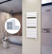 Radiva 10H Elektrikli Havlupan 500x1180 Beyaz Ktx3 600 W - 110H05001180B1PE7060 - Elektrikli Havlupan