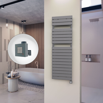 Radiva 10H Elektrikli Havlupan 500x1550 Antrasit Ktx1 1000 Watt