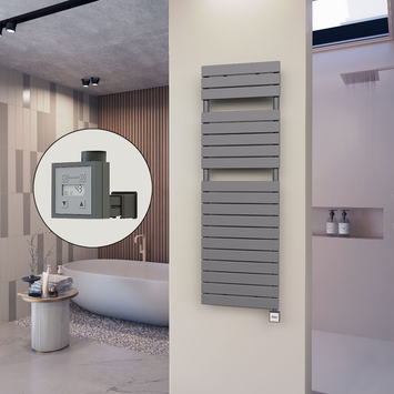 Radiva 10H Elektrikli Havlupan 500x1550 Antrasit Ktx3 1000 W