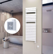 Radiva 10H Elektrikli Havlupan 500x1550 Beyaz Ktx3 1000 Watt Spiral Kablolu - 110H05001550B1PE7100-K - Elektrikli Havlupan