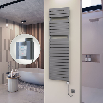 Radiva 10H Elektrikli Havlupan 500x1772 Antrasit Ktx4 1000 Watt Spiral Kablolu - 110H05001772B2TEC100-K - Elektrikli Havlupan