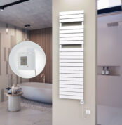 Radiva 10H Elektrikli Havlupan 500x1772 Beyaz Ktx1 1000 Watt Spiral Kablolu