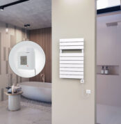 Radiva 10H Elektrikli Havlupan 500x810 Beyaz Ktx1 600 Watt Spiral Kablolu