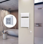 Radiva 10H Elektrikli Havlupan 500x810 Beyaz Ktx3 600 Watt Spiral Kablolu - 110H05000810B1PE7060-K - Elektrikli Havlupan