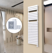 Radiva 20H Elektrikli Havlupan 500x1772 Beyaz Ktx3 1000 W - 120H05001772B1PE7100 - Elektrikli Havlupan