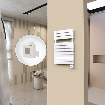 Radiva 20H Elektrikli Havlupan 500x810 Beyaz Ktx1 1000 Watt - 120H05000810B1PEB100 - Elektrikli Havlupan