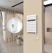 Radiva 20H Elektrikli Havlupan 500x810 Beyaz (On/Off Düğmeli) 900 W - 120H05000810B1PE1090 - Elektrikli Havlupan