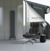 Radiva Arno Alüminyum Radyatör 1800x292 Koyu Antrasit - 2ARN18000292B6TS - Alüminyum Radyatör