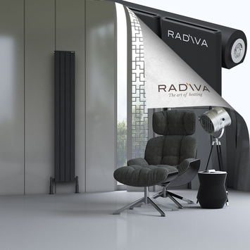 Radiva Arno Alüminyum Radyatör 1800x292 Siyah - 2ARN18000292B3TS - Alüminyum Radyatör