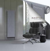 Radiva Arno Alüminyum Radyatör 1800x514 Gri - 2ARN18000514BLTS - Alüminyum Radyatör