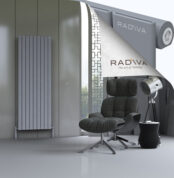 Radiva Arno Alüminyum Radyatör 1800x662 Gri - 2ARN18000662BLTS - Alüminyum Radyatör