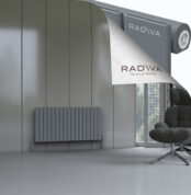 Radiva Arno Alüminyum Radyatör 600x1254 Antrasit - 2ARN06001254B2TS - Alüminyum Radyatör