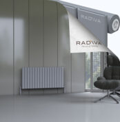 Radiva Arno Alüminyum Radyatör 600x1254 Gri - 2ARN06001254BLTS - Alüminyum Radyatör