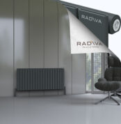 Radiva Arno Alüminyum Radyatör 600x1402 Koyu Antrasit - 2ARN06001402B6TS - Alüminyum Radyatör
