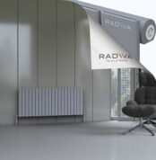 Radiva Arno Alüminyum Radyatör 600x1476 Gri - 2ARN06001476BLTS - Alüminyum Radyatör