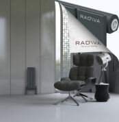 Radiva Arno Alüminyum Radyatör 600x218 Koyu Antrasit - 2ARN06000218B6TS - Alüminyum Radyatör