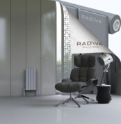 Radiva Arno Alüminyum Radyatör 600x292 Gri - 2ARN06000292BLTS - Alüminyum Radyatör
