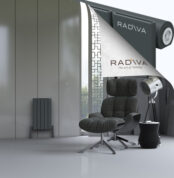 Radiva Arno Alüminyum Radyatör 600x366 Koyu Antrasit