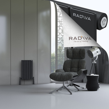 Radiva Arno Alüminyum Radyatör 600x366 Siyah - 2ARN06000366B3TS - Alüminyum Radyatör