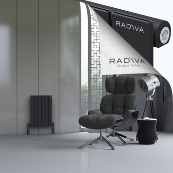 Radiva Arno Alüminyum Radyatör 600x440 Siyah - 2ARN06000440B3TS - Alüminyum Radyatör