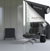 Radiva Arno Alüminyum Radyatör 600x662 Siyah - 2ARN06000662B3TS - Alüminyum Radyatör
