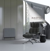 Radiva Arno Alüminyum Radyatör 600x736 Antrasit - 2ARN06000736B2TS - Alüminyum Radyatör