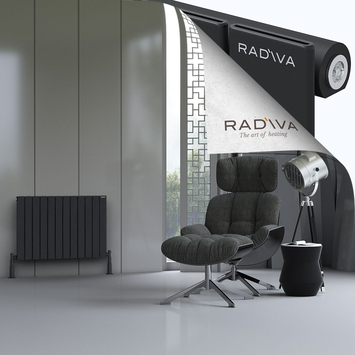 Radiva Arno Alüminyum Radyatör 600x884 Siyah - 2ARN06000884B3TS - Alüminyum Radyatör