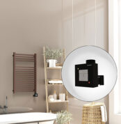 Radiva Barbados Elektirikli Havlupan 500x800 Bakır Eskitme Parlak (KTX1 Termostat) 300W