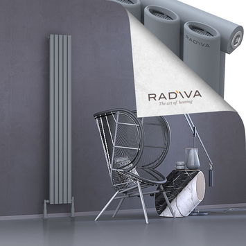 Radiva Bia Alüminyum Radyatör 1800x282 Gri - 2BIA18000282BLTS - Alüminyum Radyatör