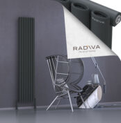 Radiva Bia Alüminyum Radyatör 1800x398 Koyu Antrasit - 2BIA18000398B6TS - Alüminyum Radyatör