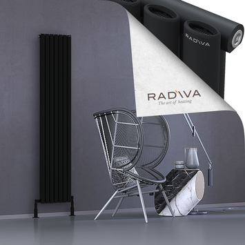 Radiva Bia Alüminyum Radyatör 1800x398 Siyah - 2BIA18000398B3TS - Alüminyum Radyatör